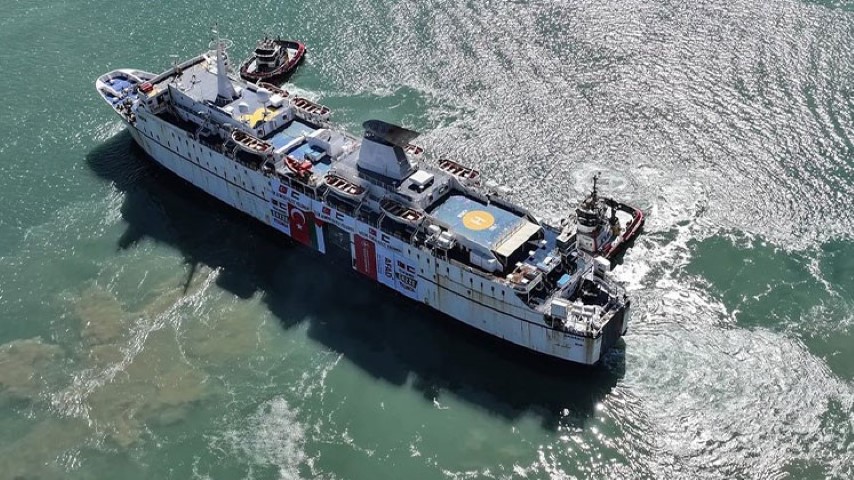 তুরস্কের খাদ্যবাহী জাহাজ ৯০০ টন খাবার নিয়ে রওনা দিয়েছে গাজার উদ্দেশ্যে